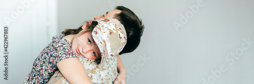 Photos Military man father hugs daughter