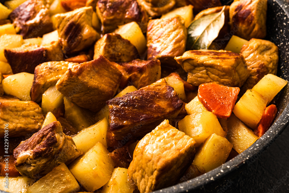 Meat stew with potato Meat stew with potato