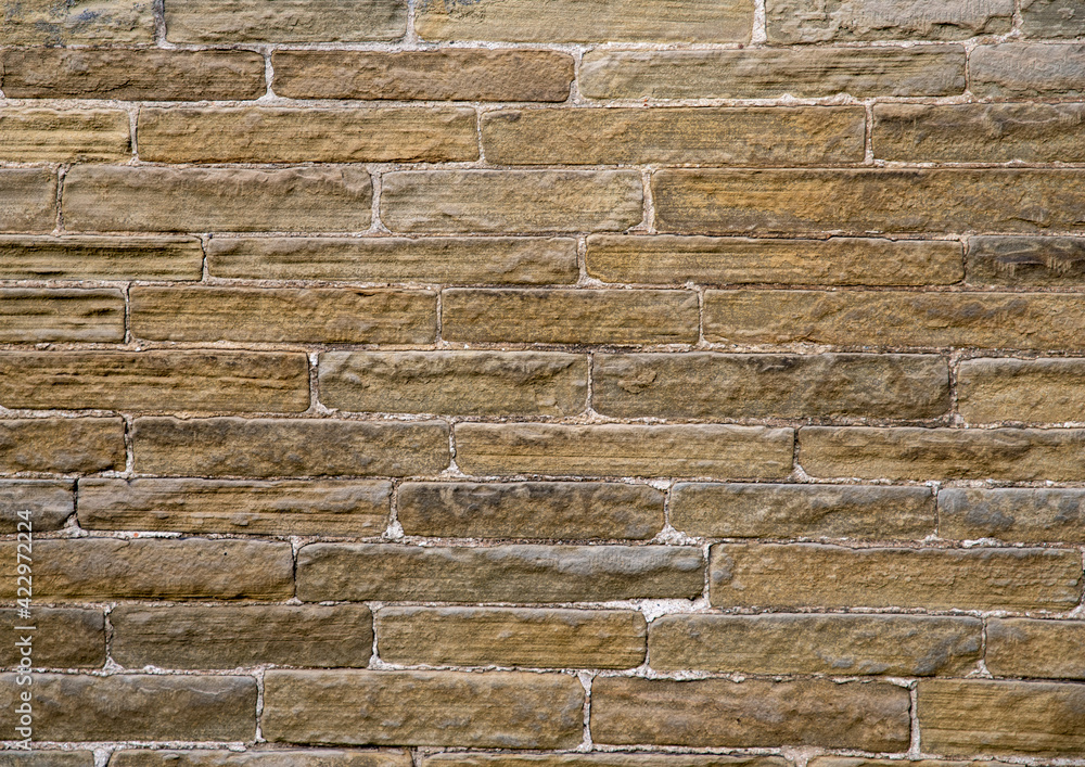 Fototapeta premium Sandstone brickwork background