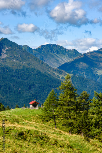 Alpine huts, meadows, lakes and woods of the Friulian mountains