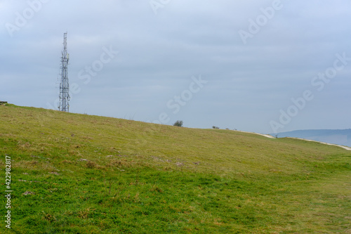 Telecommunication masts photo