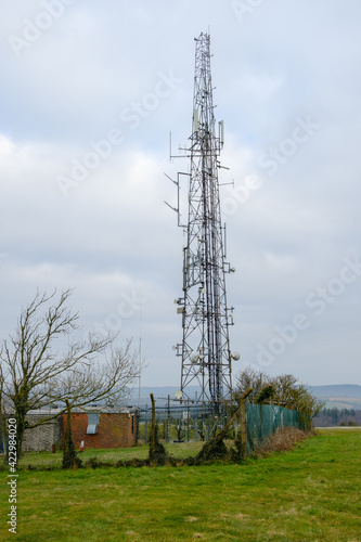 Telecommunication masts photo