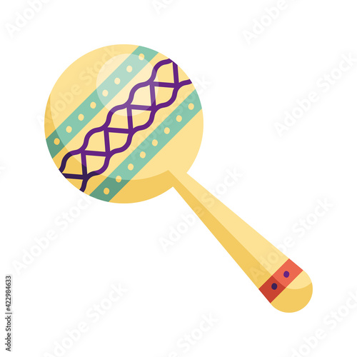 maraca tropical instrument