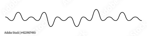 Wavy, zig-zag, criss-cross lines, stripes vector element