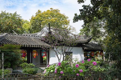 Landscape of classical garden in Shanghai  China
