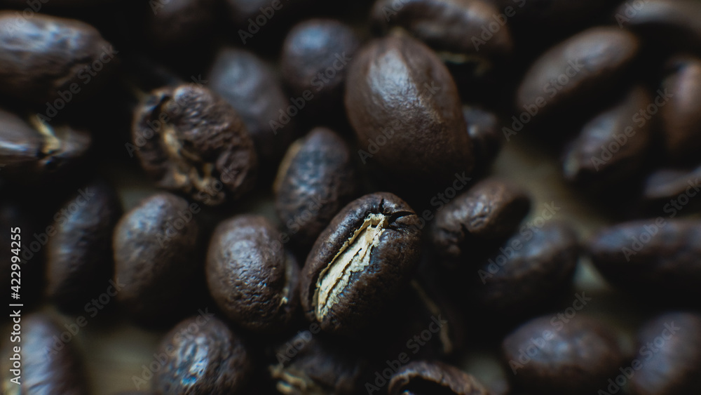 coffee beans freshly roasted flavored close up coffee beans freshly roasted flavored close up