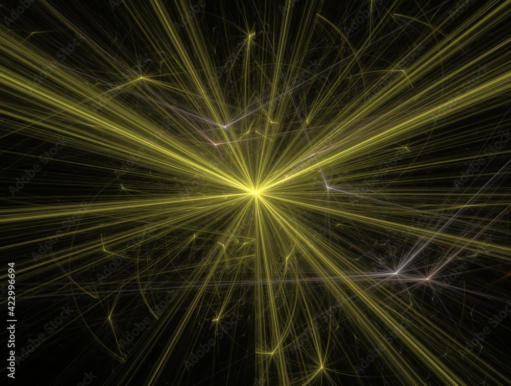 Obraz premium Imaginatory fractal background generated Image