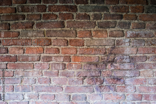 dark old brick wall texture 