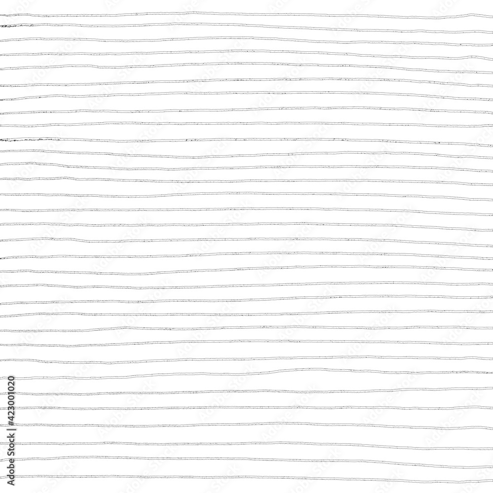 Naklejka premium Hand drawn abstract pattern with hand drawn lines, strokes. Set of vector grunge brushes. wavy striped, Vector EPS 10 illustration