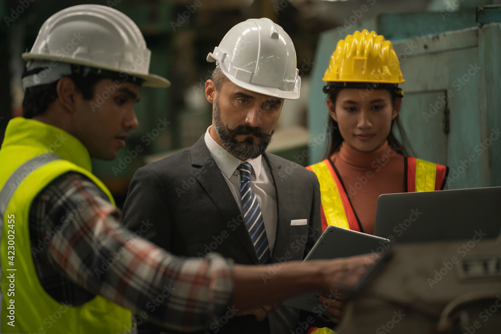 Team technician maintance standing talking manual worker. inspector man in factory industry safety service workshop solution. teamwork engineer expertise innovate. Team technician maintance standing talking manual worker. inspector man in factory industry safety service workshop solution. teamwork engineer expertise innovate.