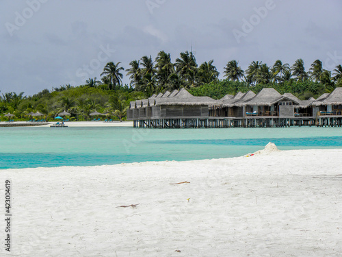 Maldives beaches, aqua waters and landscapes