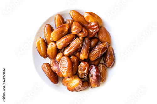 date fruit healthy sweet dried fruits tasty snack diet top view copy space  vegan or vegetarian food background rustic image 