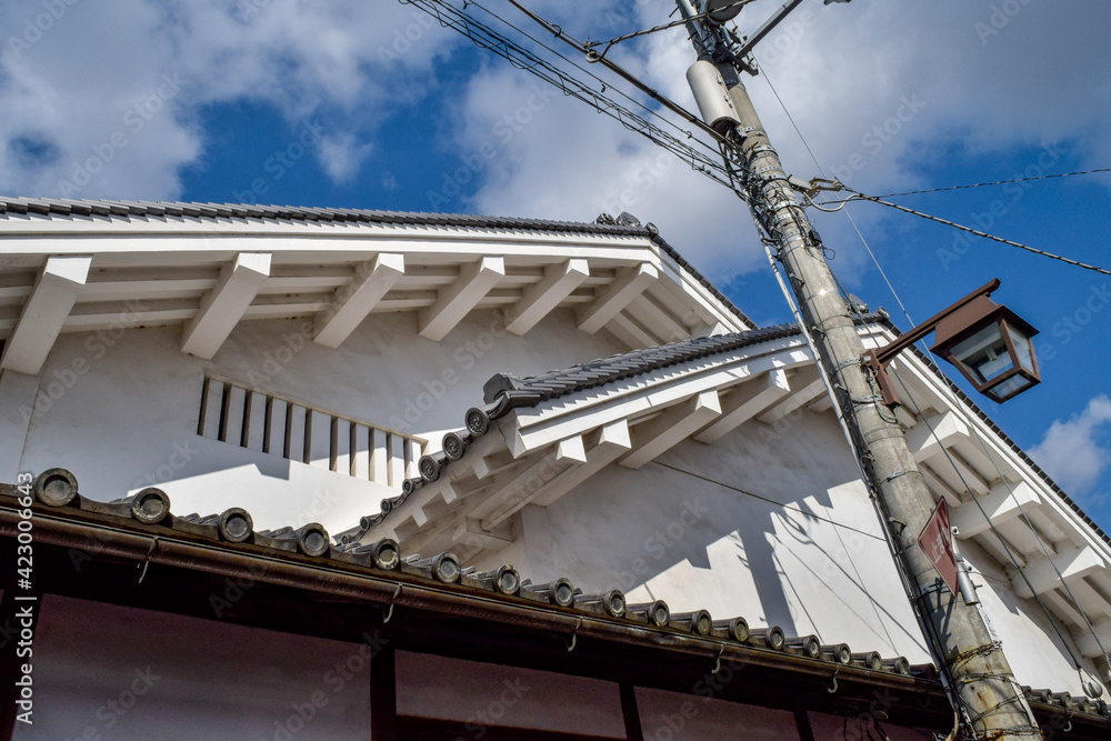 富田林寺内町の家並み