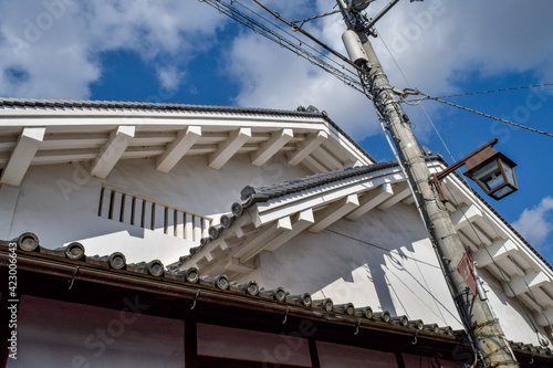 富田林寺内町の家並み © C.Y.やまざきちよこ