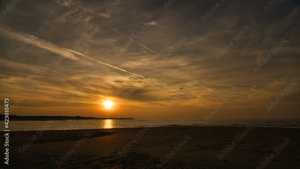 Sonnenuntergang am Meer