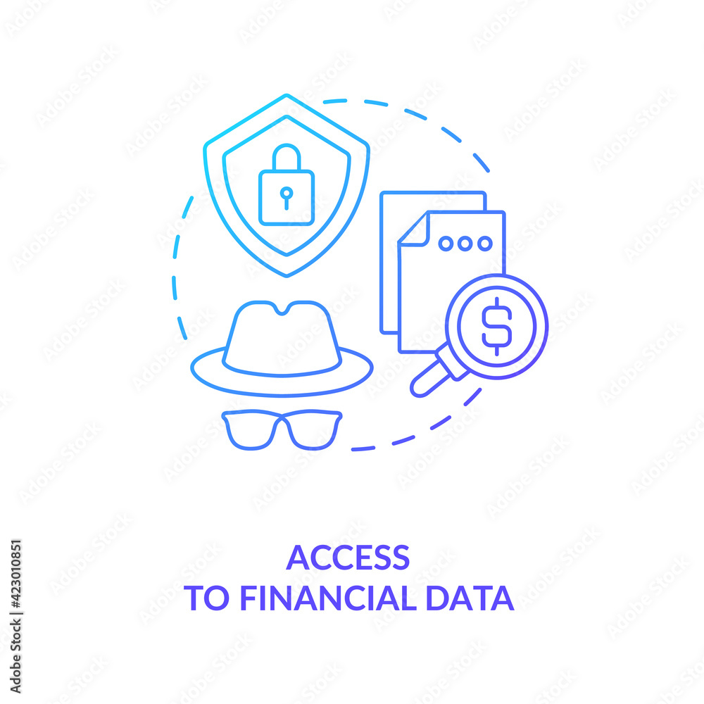 Access to financial data concept icon. International stocks challenge idea thin line illustration. Transactions and payments. Currency volatility. Vector isolated outline RGB color drawing Access to financial data concept icon. International stocks challenge idea thin line illustration. Transactions and payments. Currency volatility. Vector isolated outline RGB color drawing