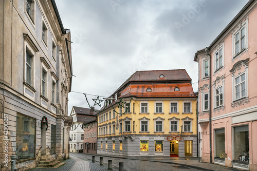Street in Eichstatt, Germany photo