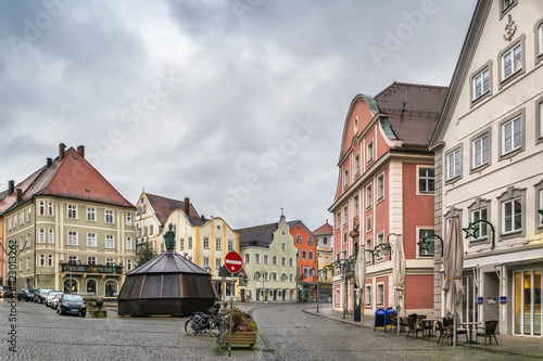Main square in Eichstatt, Germany
