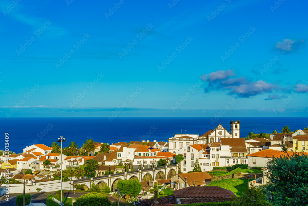 The town of Nordeste, which is the center of the north eastern area on Sao Miguel Island, Azores.