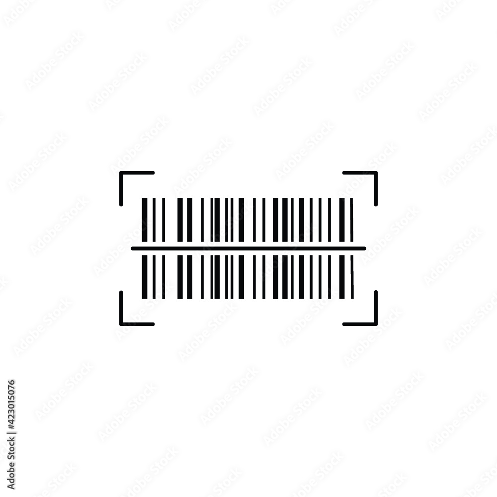 barcode scan icon illustration barcode scan icon illustration