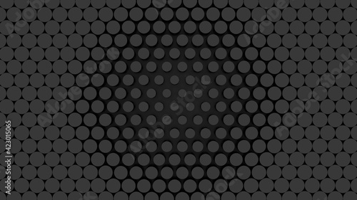 3d render abstract gray dark pattern of geometric shapes