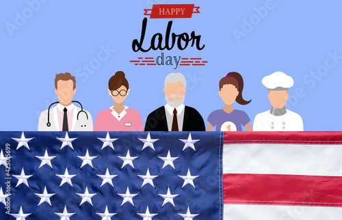 Text HAPPY LABOR DAY and dr...