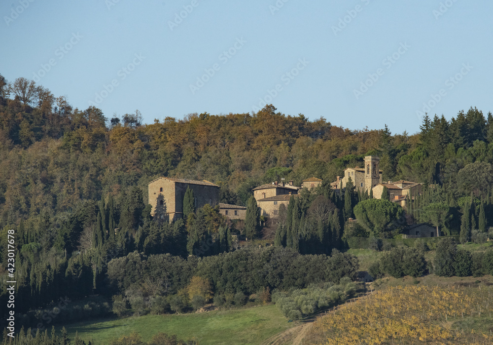Il borgo medievale di Volpaia in Chianti Il borgo medievale di Volpaia in Chianti