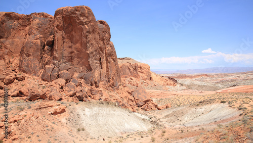 Valley of Fire State Park in Nevada  USA