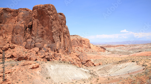 Valley of Fire State Park in Nevada  USA