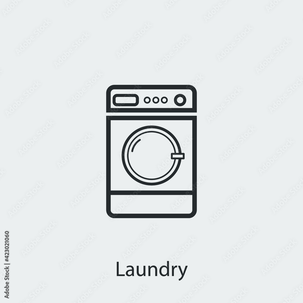 washing machine icon vector sign symbol washing machine icon vector sign symbol