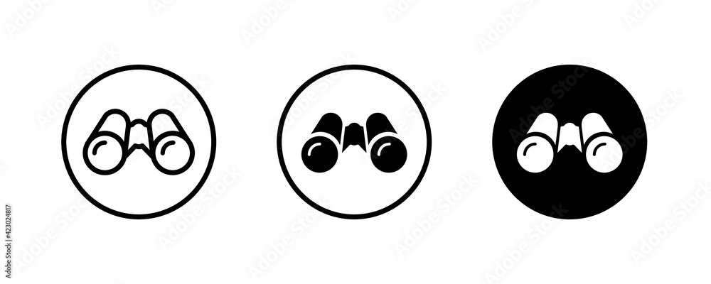 Binoculars icon, icons button, vector, sign, symbol, logo, illustration, editable stroke, flat design style isolated on white linear pictogram Binoculars icon, icons button, vector, sign, symbol, logo, illustration, editable stroke, flat design style isolated on white linear pictogram