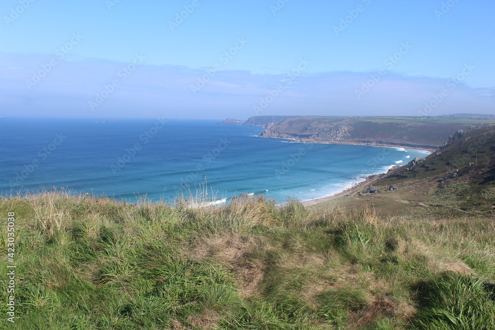 Lands End Cornwall, Coastal View
