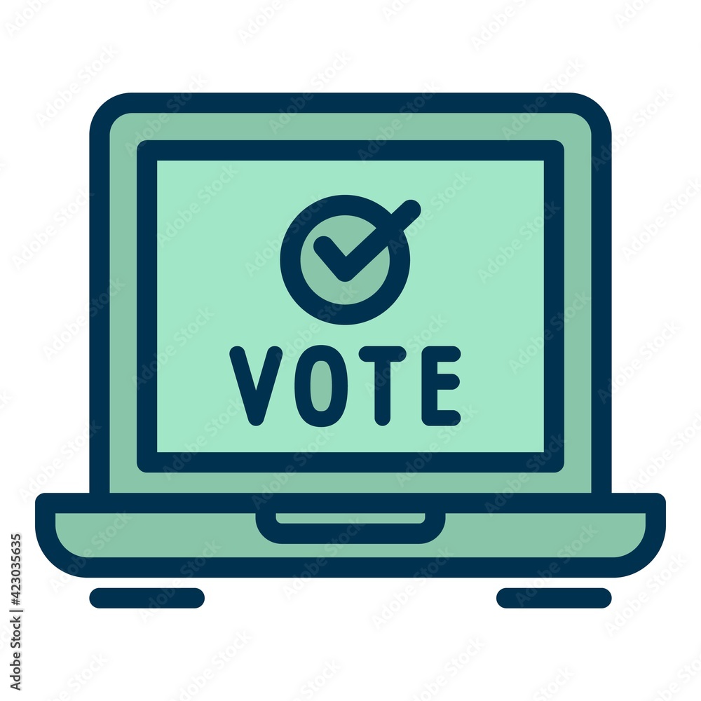 Feedback online vote icon. Outline Feedback online vote vector icon for web design isolated on white background Feedback online vote icon. Outline Feedback online vote vector icon for web design isolated on white background