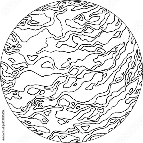 Mandala Sun Surface