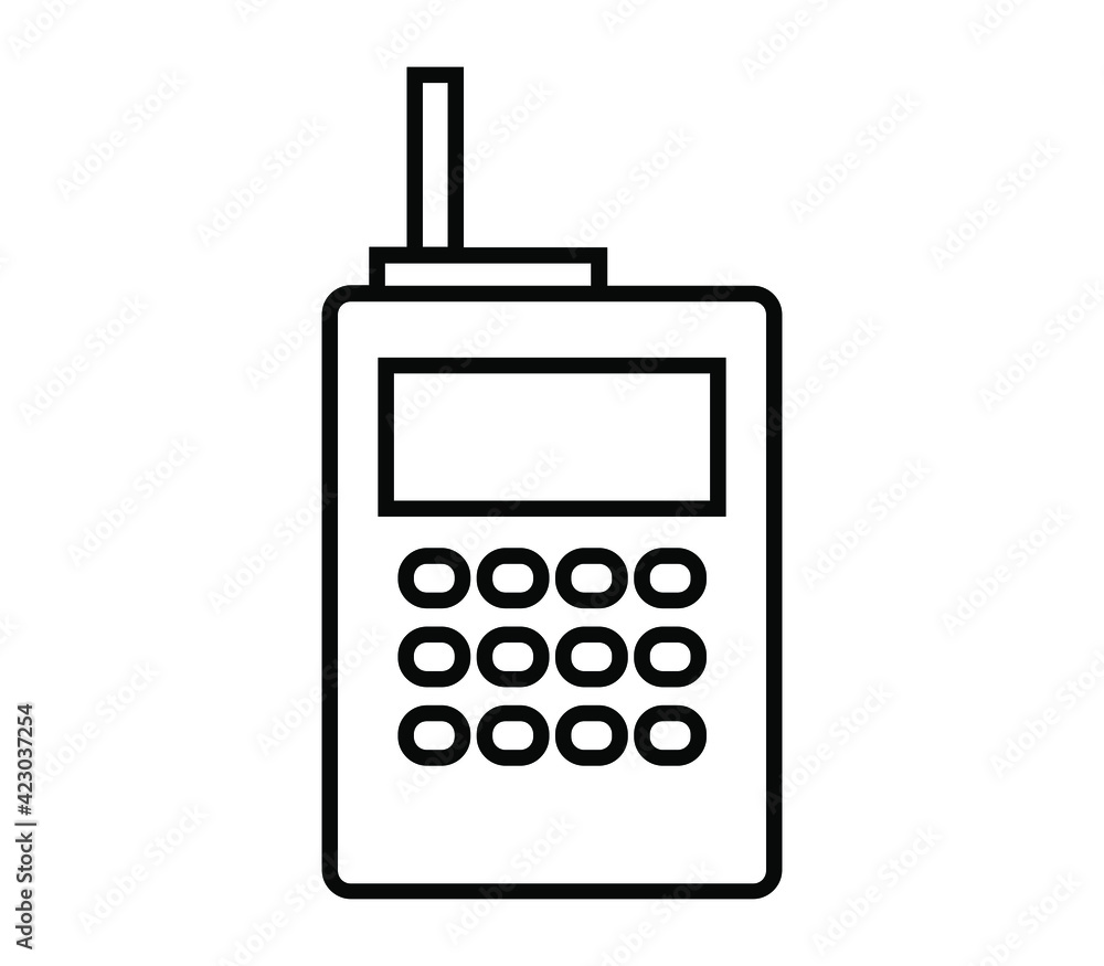 Walkie talkie icon Walkie talkie icon