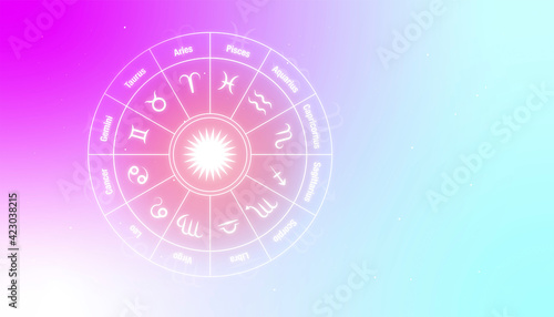 sfondo, grafica, zodiaco, segni zodiacali, oroscopo
