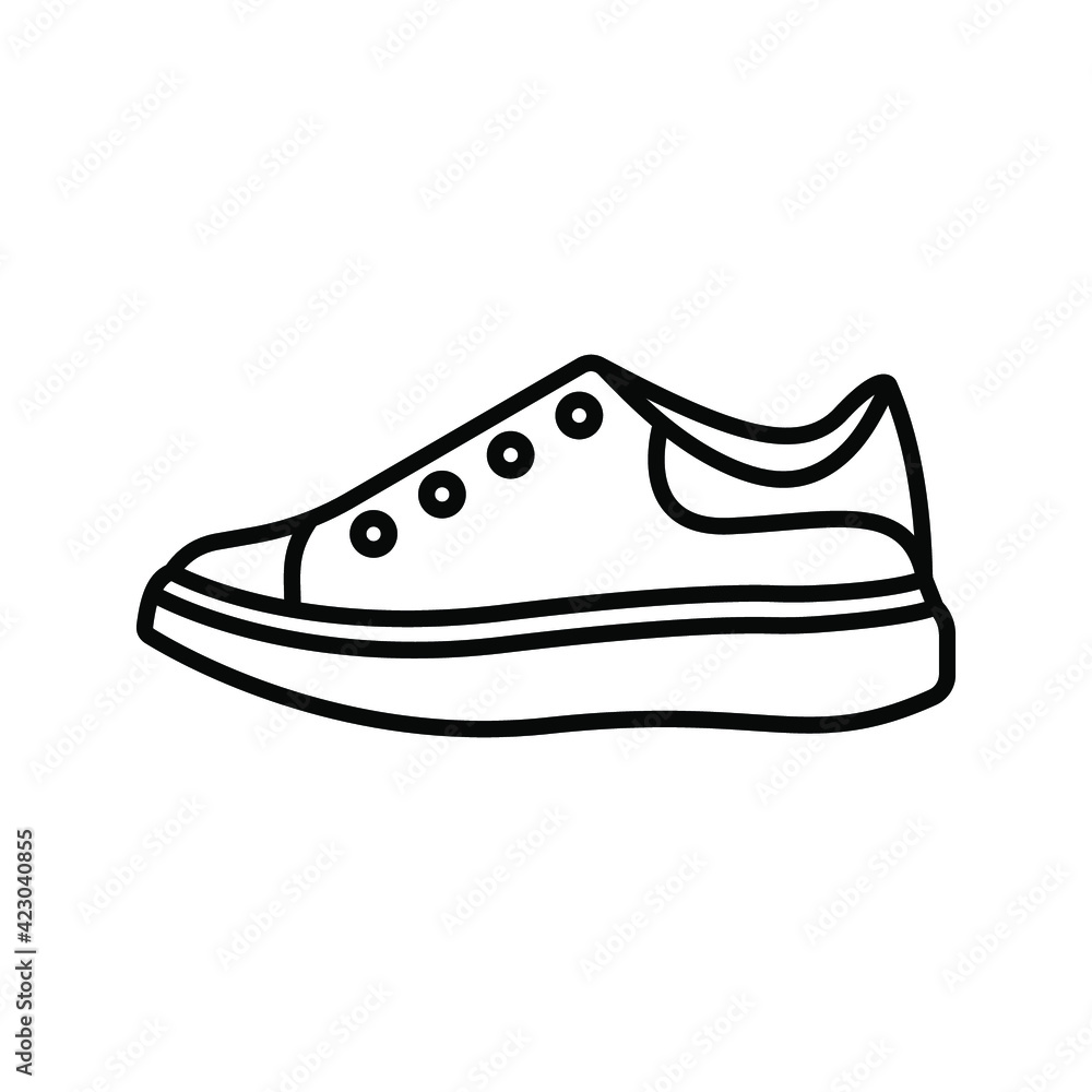 shoes icon. fashion sign. sneaker vector illustration. shoes icon. fashion sign. sneaker vector illustration.