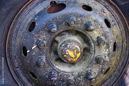 close up of a wheel, nacka, sweden,sverige, stockholm