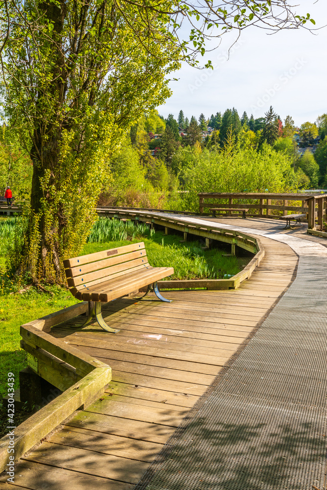 Gorgeous sea walk in the park. Deep Cove Park in North Vancouver. Canada. Gorgeous sea walk in the park. Deep Cove Park in North Vancouver. Canada.