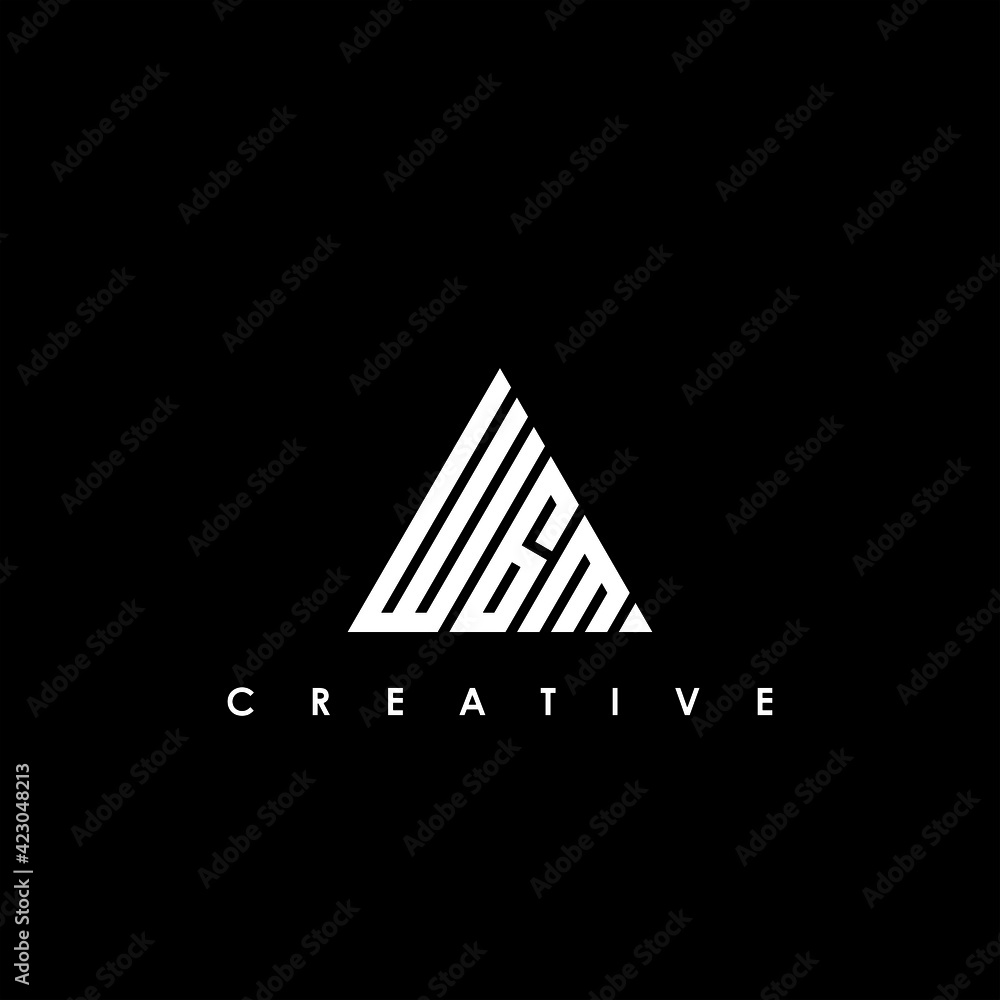 WGM Letter Initial Logo Design Template Vector Illustration WGM Letter Initial Logo Design Template Vector Illustration