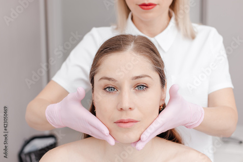 woman getting treatment