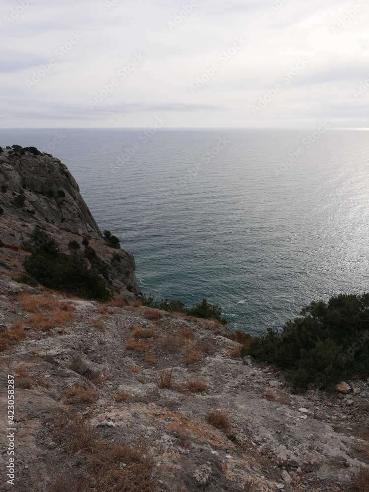 rocks in the sea