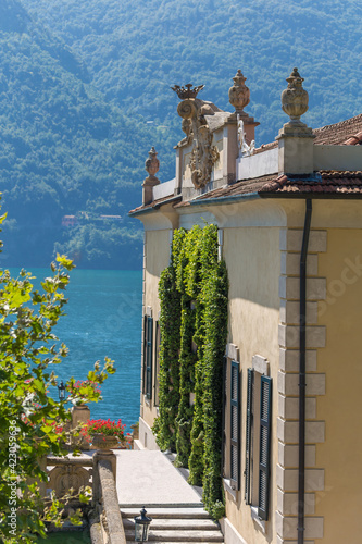 villa sur le lac de côme - italie