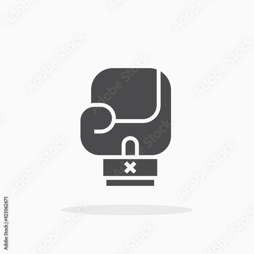 Boxing glove icon.