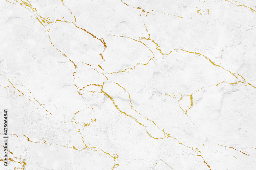 White marble stone texture with golden veins White marble stone texture with golden veins