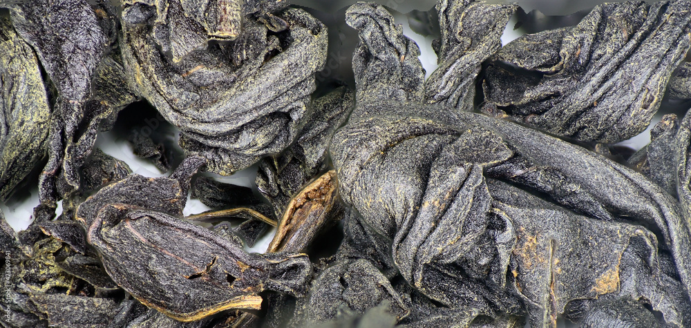 tea black long leaf large-leaf