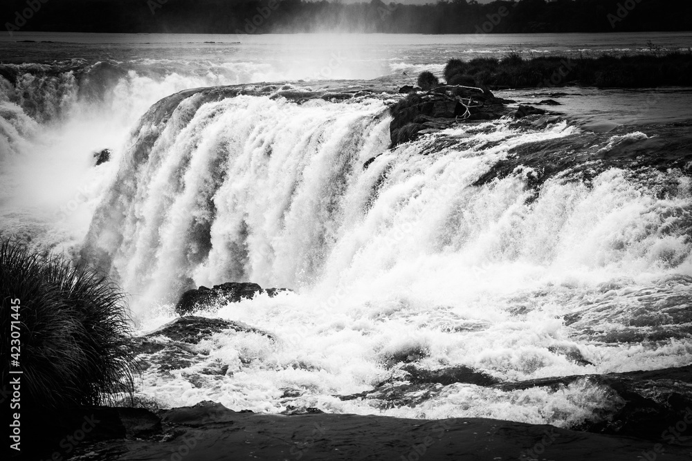 Iguazu Falls, argentinian side, Devil's Throat Iguazu Falls, argentinian side, Devil's Throat
