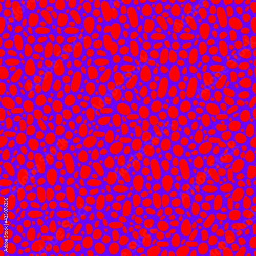 abstract simple seamless vector pattern many small dots spots on a contrasting background. Leopard background 