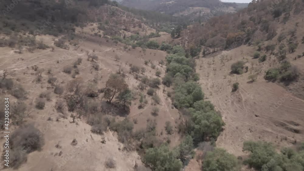 aerial shot of a rural valley between mountains 4k aerial shot of a rural valley between mountains 4k