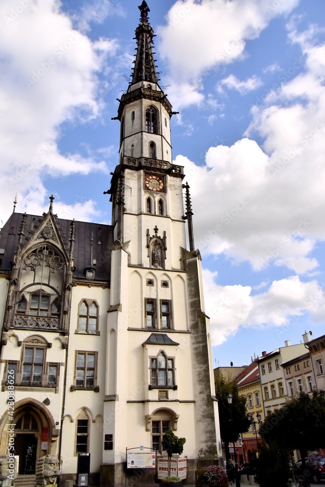 Zabkowice Śląskie, miasto, ratusz Miejski Zabkowice Śląskie, miasto, ratusz Miejski